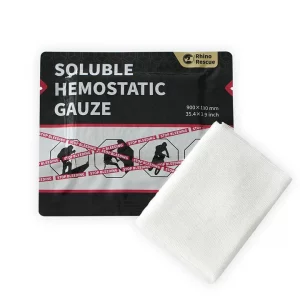 Gasa hemostática soluble Rhino