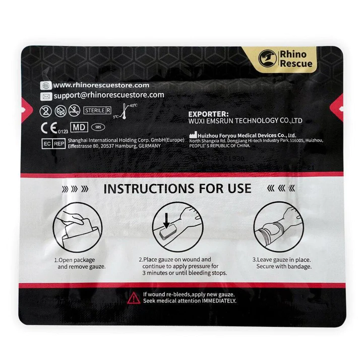 Gasa hemostática soluble Rhino - Image 5