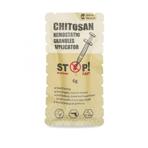 Gránulos hemostáticos con aplicador Rhino Rescue