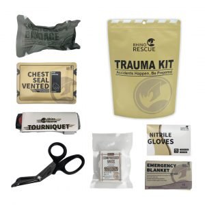 RHINO RESCUE TACTICAL TRAUMA KIT EMERGENCY IFAK REFILL SUPPLIES