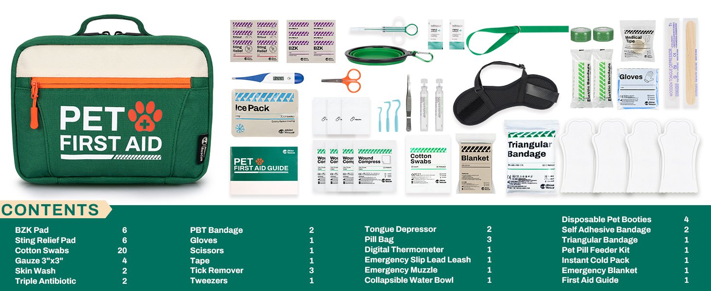 Botiquín para mascotas PET First Aid kit - Image 5