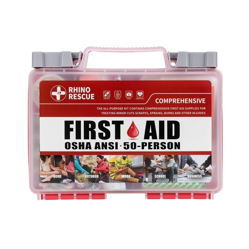 Kit de primeros auxilios PLASTIC case 50