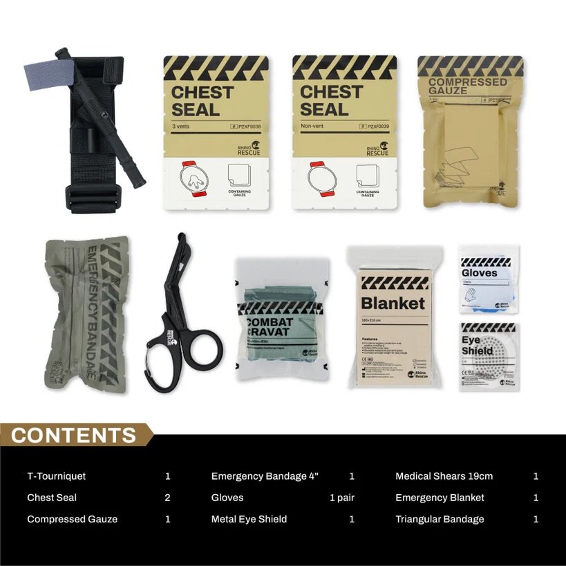 Kit de primeros auxilios de 10 piezas - Image 2