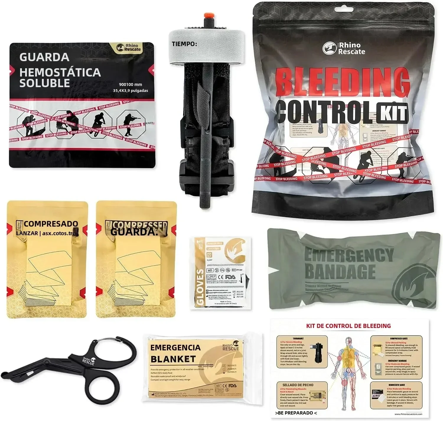 Kit para control de hemorragias BLEED CONTROL KIT - Image 2